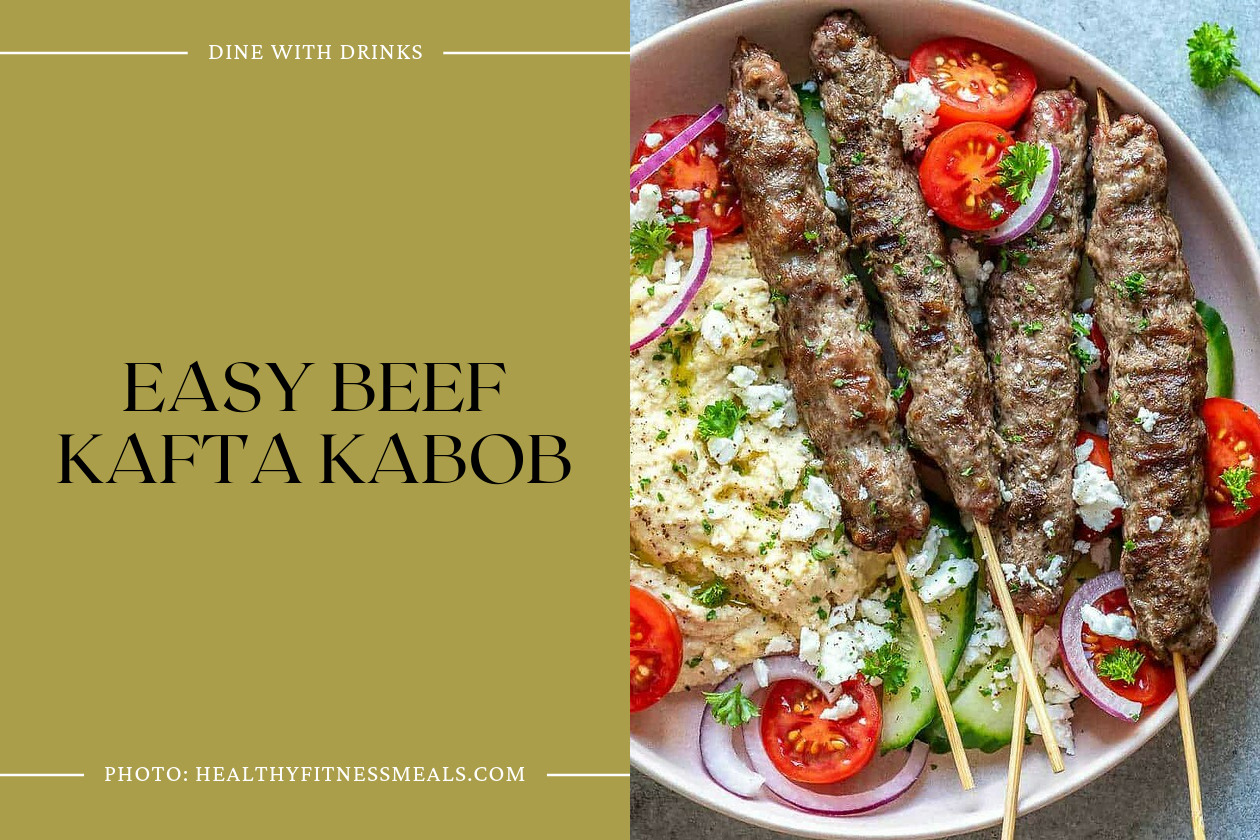 Easy Beef Kafta Kabob