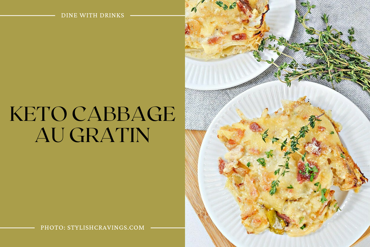 Keto Cabbage Au Gratin