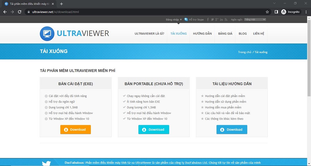 Tải Ultraviewer Miễn Phí Vĩnh Viễn 