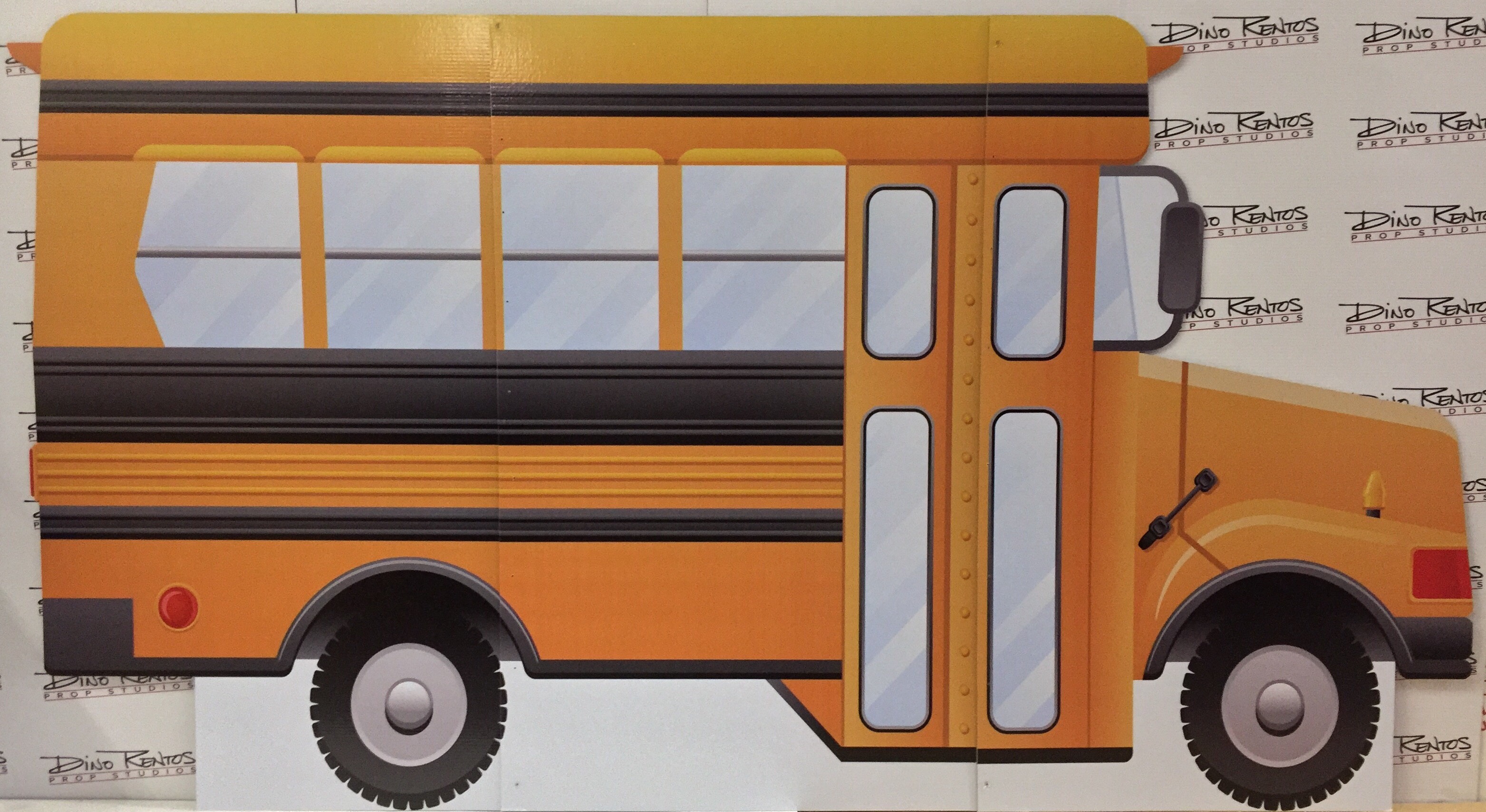 Printable School Bus Cut Outs