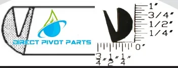 Pierce Non-Drain Style Gasket (Choose Size) 