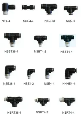 Nylon Valve Fittings (Choose Part)