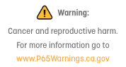 P65 Warning Message