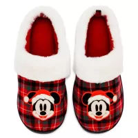 Mickey Mouse Holiday Slippers for Adults