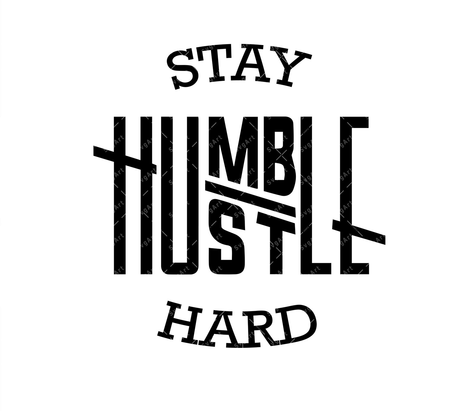 Hustle Humbly Templates