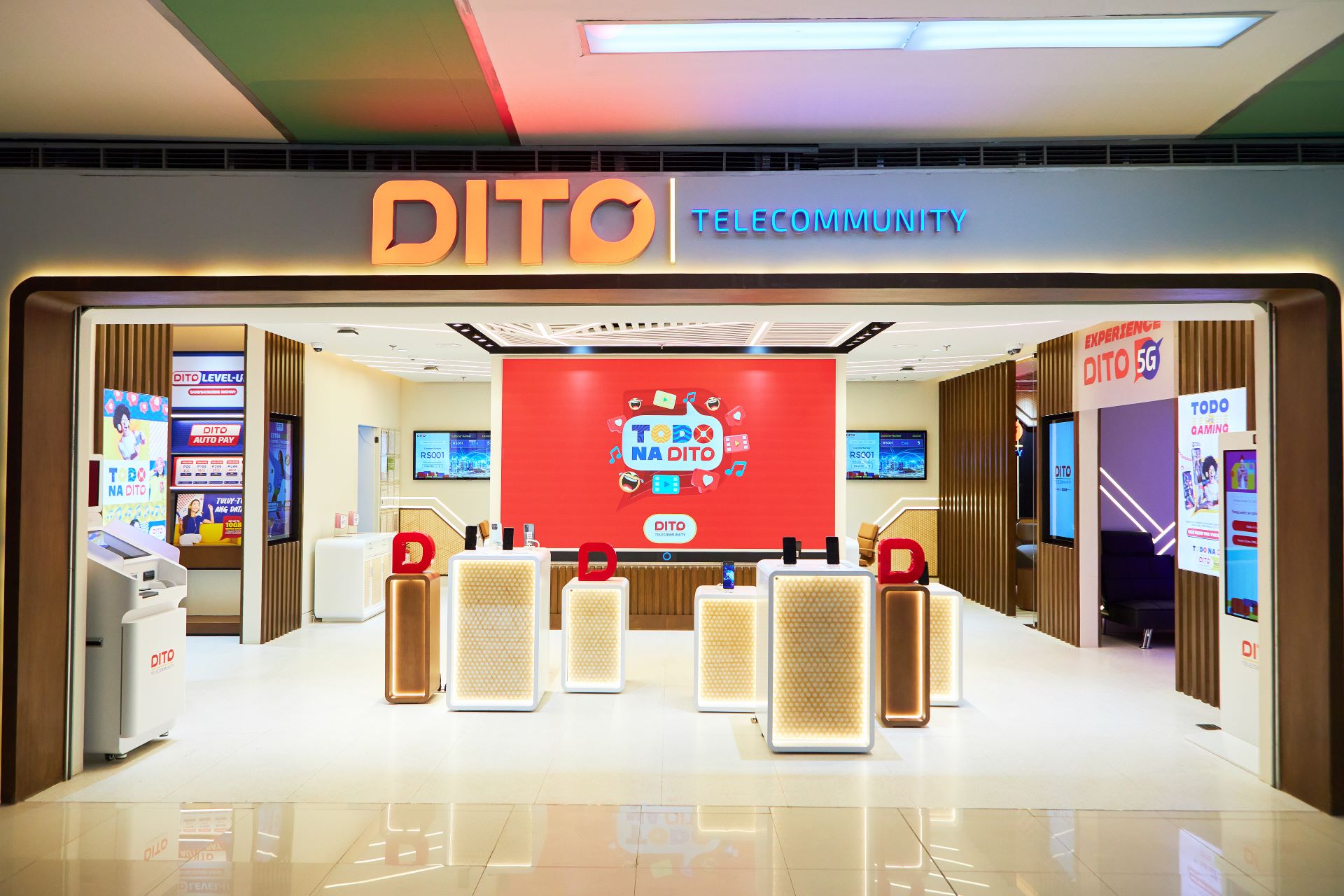 DITO Flagship Experience Store at SM Megamall