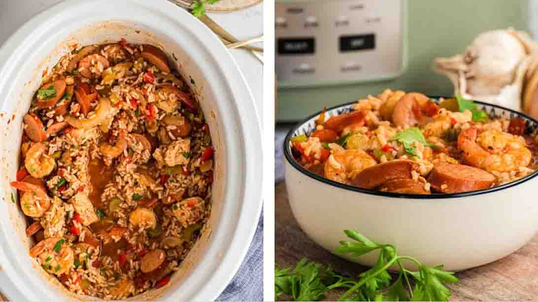 Slow Cooker Jambalaya Recipe | DIY Joy Projects and Crafts Ideas