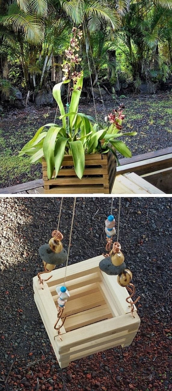 Best DIY outdoor hanging planter ideas and designs #7