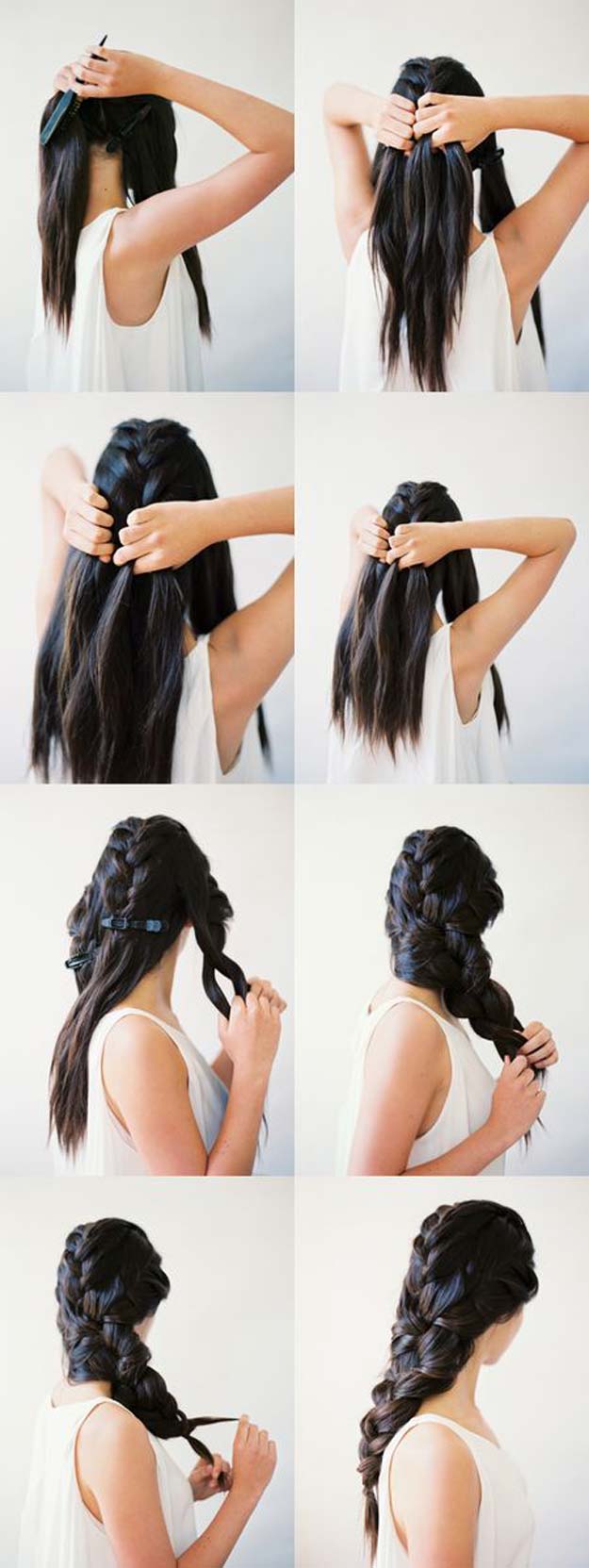 Cool and Easy DIY Hairstyles - Stylish Braids - Quick and Easy Ideas for Back to School Styles for Medium, Short and Long Hair - Fun Tips and Best Step by Step Tutorials for Teens, Prom, Weddings, Special Occasions and Work. Up dos, Braids, Top Knots and Buns, Super Summer Looks #hairstyles #hair #teens #easyhairstyles #diy #beauty