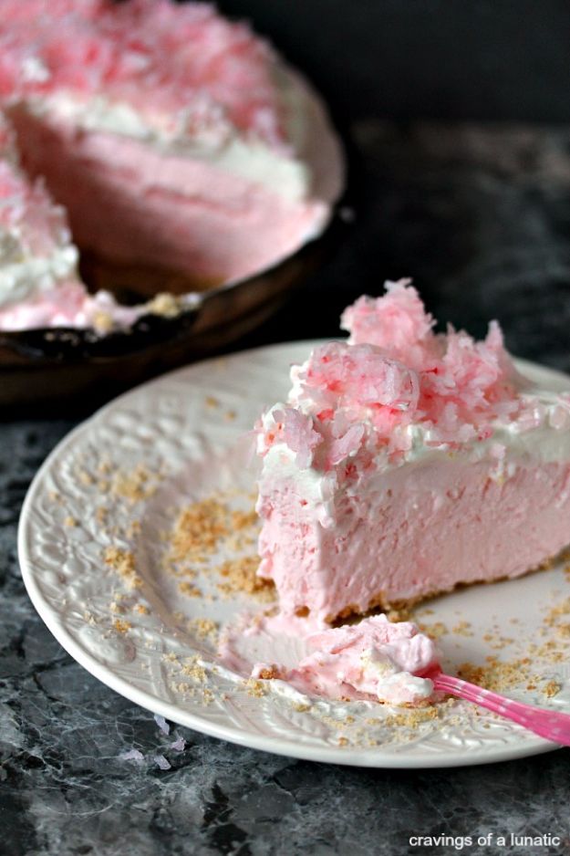 Easy Desserts for Teens to Make at Home - Pink Lemonade Ice Cream Pie - Cool Dessert Recipes That Are Simple and Quick Enough For Teens, Teenagers and Older Kids - Best Dorm Snacks and Ideas - Microwave, No Bake, 3 Ingredient, Chocolate, Mug Cakes and More #desserts #teenrecipes #recipes #dessertrecipes #easyrecipes