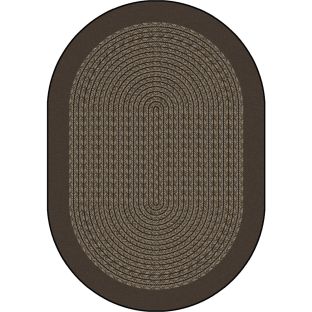 Like Home 7'8" x 10'9" Oval area rug