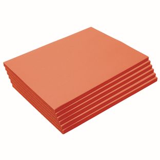 Colorations® Heavyweight Orange Construction Paper, 9" x 12", 300 Sheets"