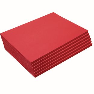 Colorations® Heavyweight Holiday Red Construction Paper - 9" x 12", 300 Sheets