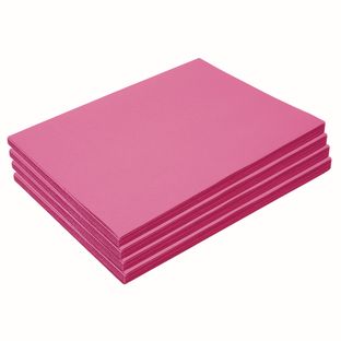 Colorations® Heavyweight Construction Paper, Hot Pink, 9" x 12" - 200 Sheets