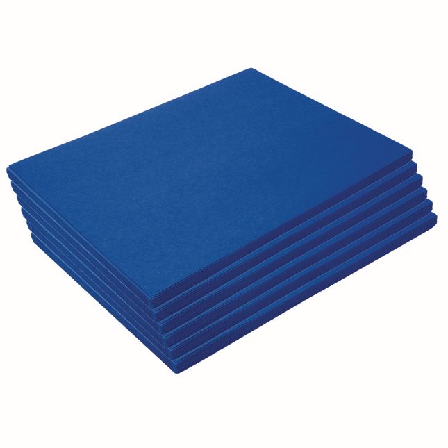 Colorations® Heavyweight Bright Blue Construction Paper, 9&#034;