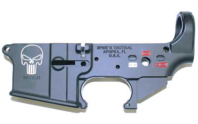 Spike's Tactical Punisher Color Fill AR15 Stripped Lower Receiver 