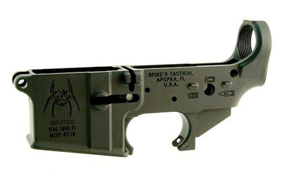 Spike's Tactical Spider AR15 Stripped Lower Receiver 