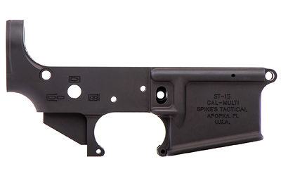 Spike's Tactical No Logo II AR15 Stripped Lower Receiver