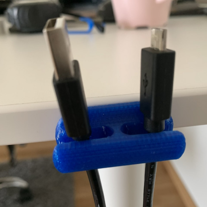 3D Printable Cable Widget 2 by Alex X