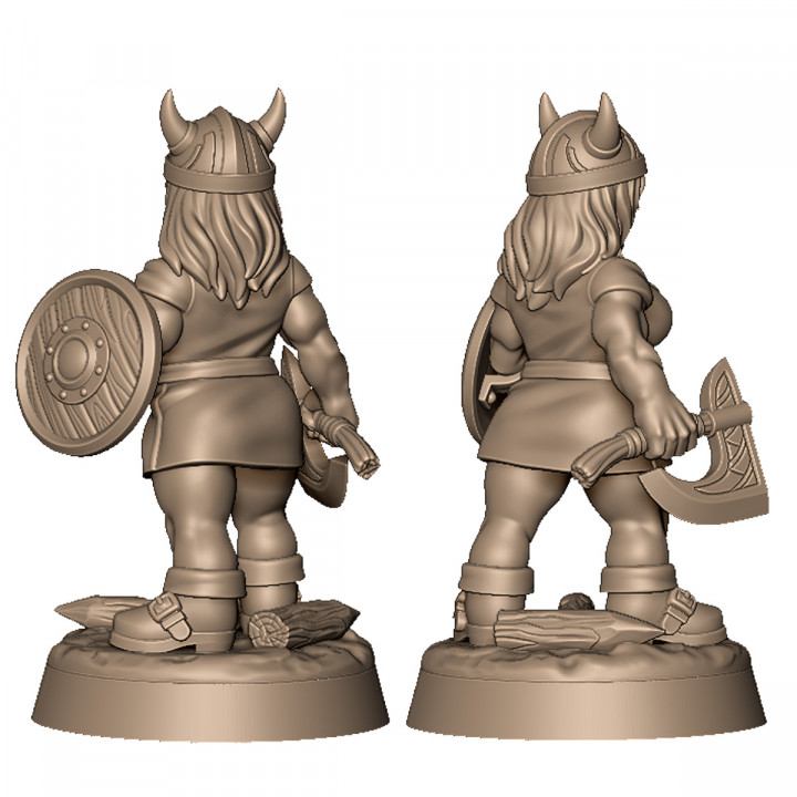 Female dwarf warrior image