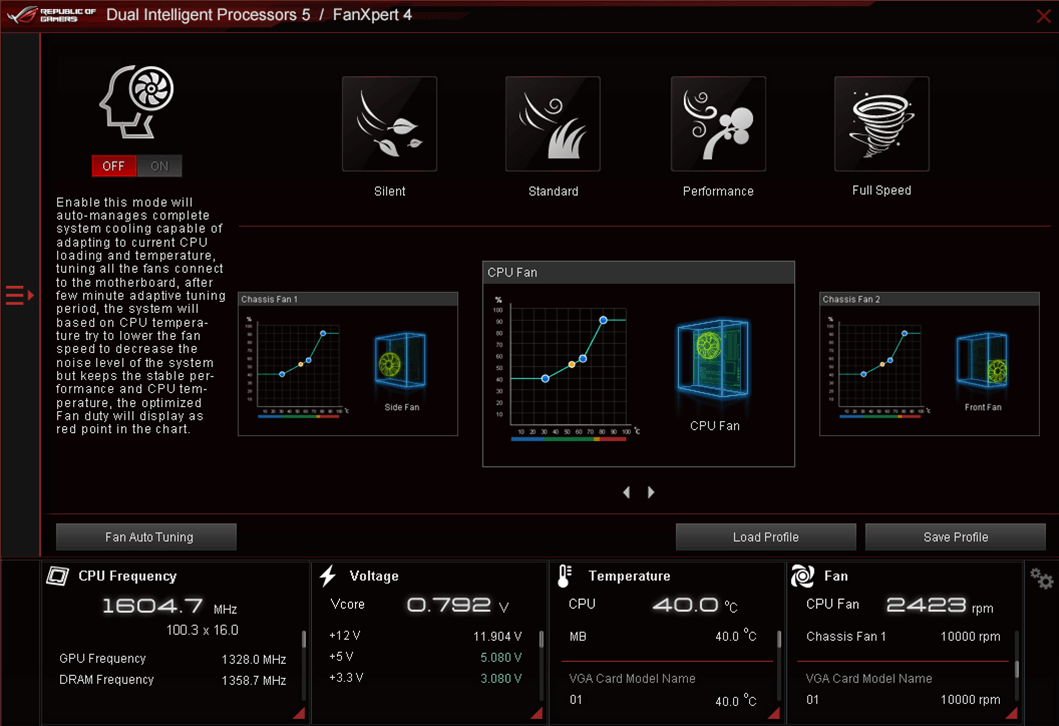 Screenshot of FanXpert 4 One-Click Activation