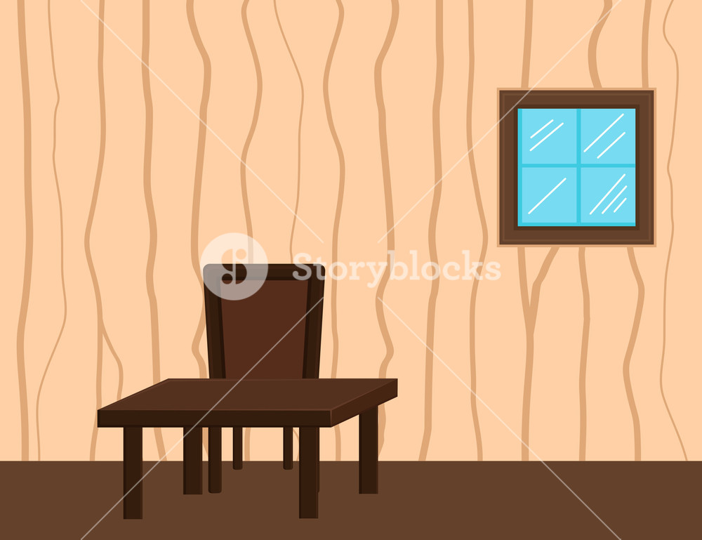 Room - Cartoon Background Vector Royalty-Free Stock Image - Storyblocks