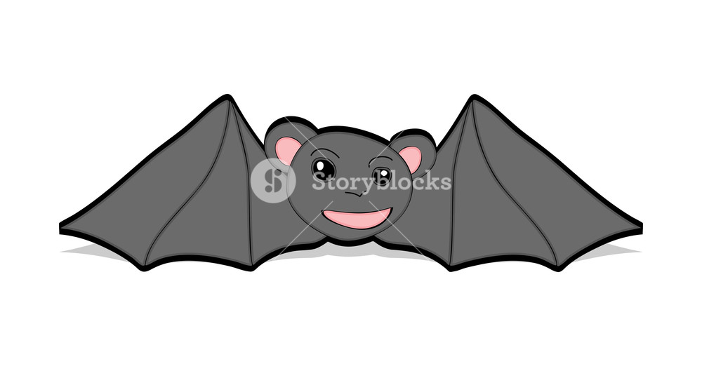 Funny Cartoon Bat