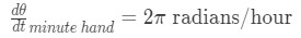 Equation 4: related rates clock problem pt.4