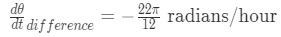 Equation 4: related rates clock problem pt.7