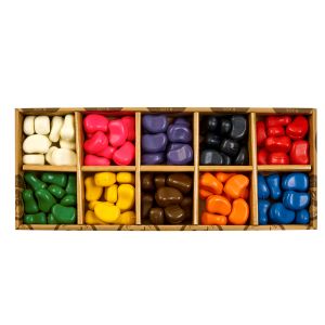 Colorations® Classroom Value Pack Soy & Beeswax Bean Shaped Crayons - Set of 100