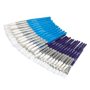 Colorations® Assorted Paintbrush Classpack - 40 Pieces