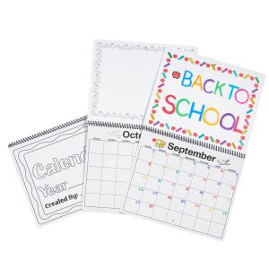 Colorations® Decorate Your Own Calendar- Set of 12