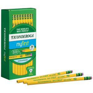 Ticonderoga® My First Tri-Write Pencils