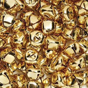 Colorations® Gold Jingle Bells - 150 Pieces