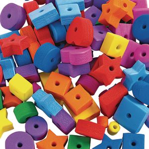 Colorations® Jumbo Fun Shapes Foam Beads - 500 Pieces