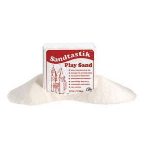 Sandtastik White Play Sand, 25 lb.