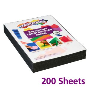 Colorations® 9" x 12" Heavyweight Construction Paper Pack 200 Sheets