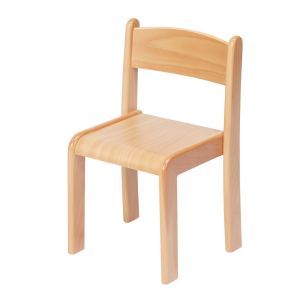 Beech Stacking Chair, 8