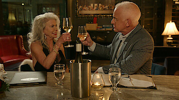 A couple on a date in 'The Later Daters'