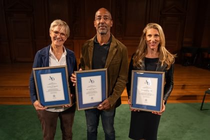 Carroll R. Bogert ’79, William A. Ellis III ’80, and Vanessa B. Kerry ’95