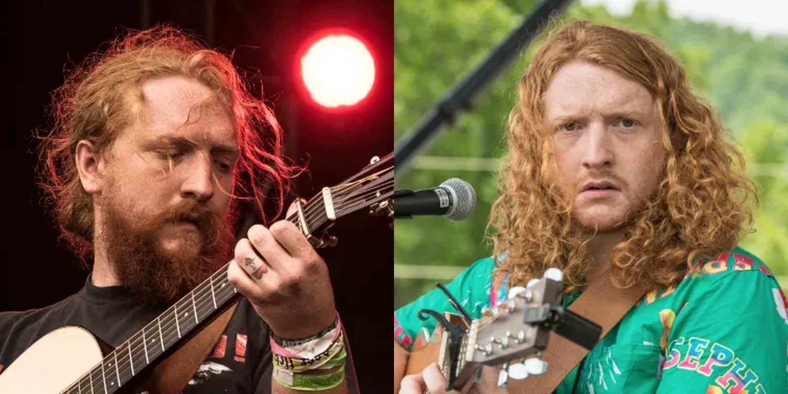 Tyler Childers iconic long hair look