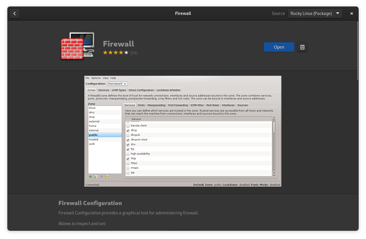 Firewall GUI App - Documentation