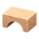 Wooden-block stool