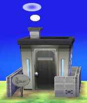 Exterior of Barold's house in Animal Crossing: New Leaf