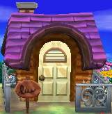 Exterior of Pecan's house in Animal Crossing: New Leaf