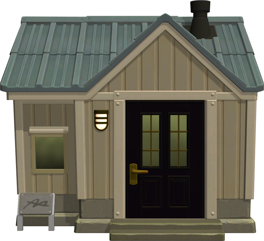 Exterior of Barold's house in Animal Crossing: New Horizons