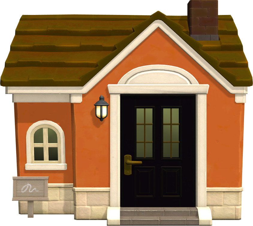 Exterior of Cesar's house in Animal Crossing: New Horizons