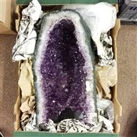 Lot 211 - Amethyst Cathedral