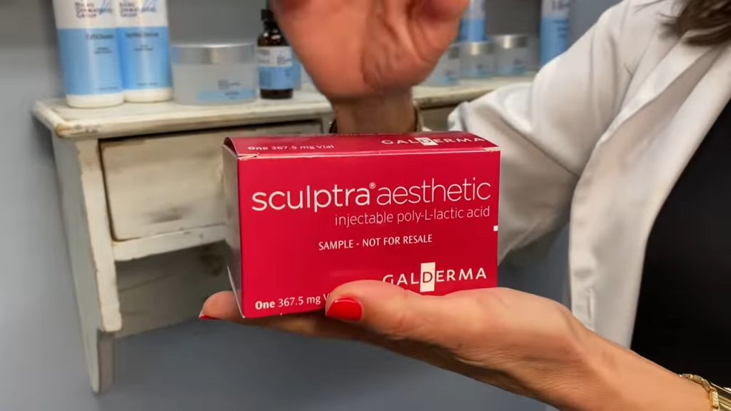 sculptra dermal filler collagen production