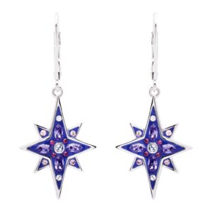 Hope for Life Bethlehem Star Drop Earrings